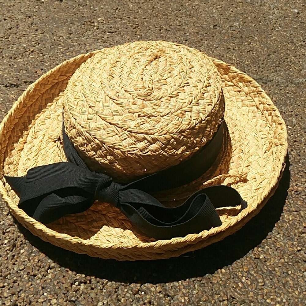 Kaminski handmade raffia hat